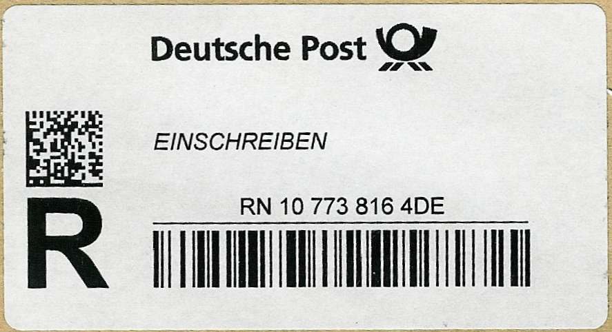 Deutsche Post Code